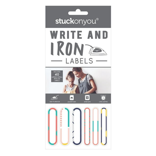 Write & Iron On Labels