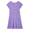 thumbnail image 2 of Robe patineuse à manches courtes George pour filles, 2 of 2
