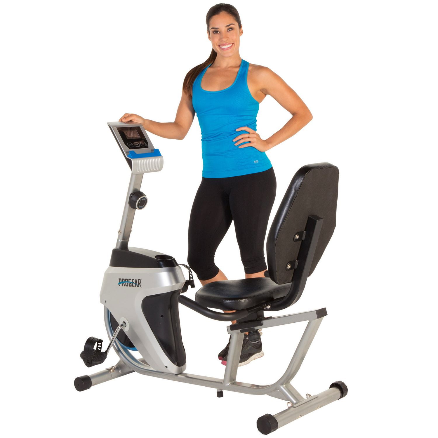 ProGear 555LXT Magnetic Tension Recumbent Bike Walmart