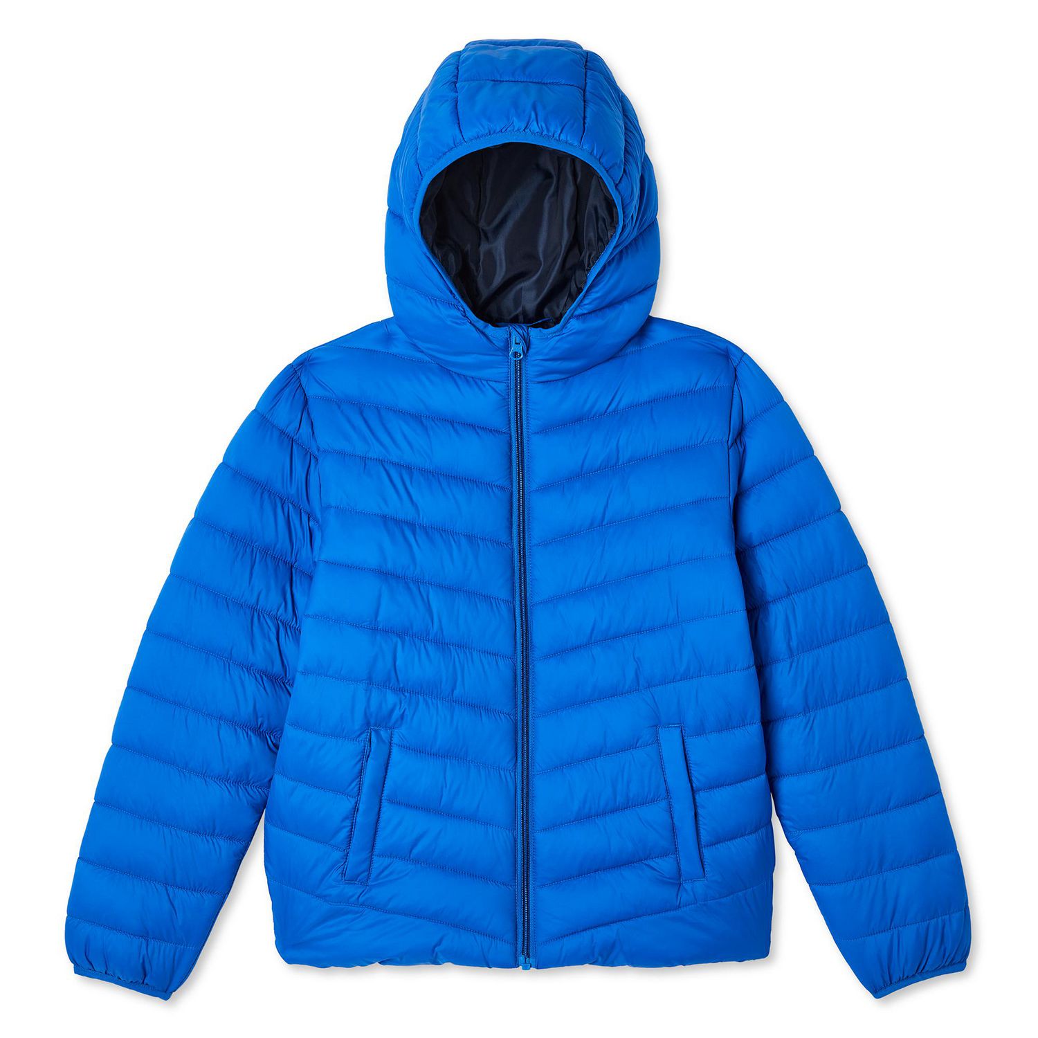 Boys blue padded on sale jacket