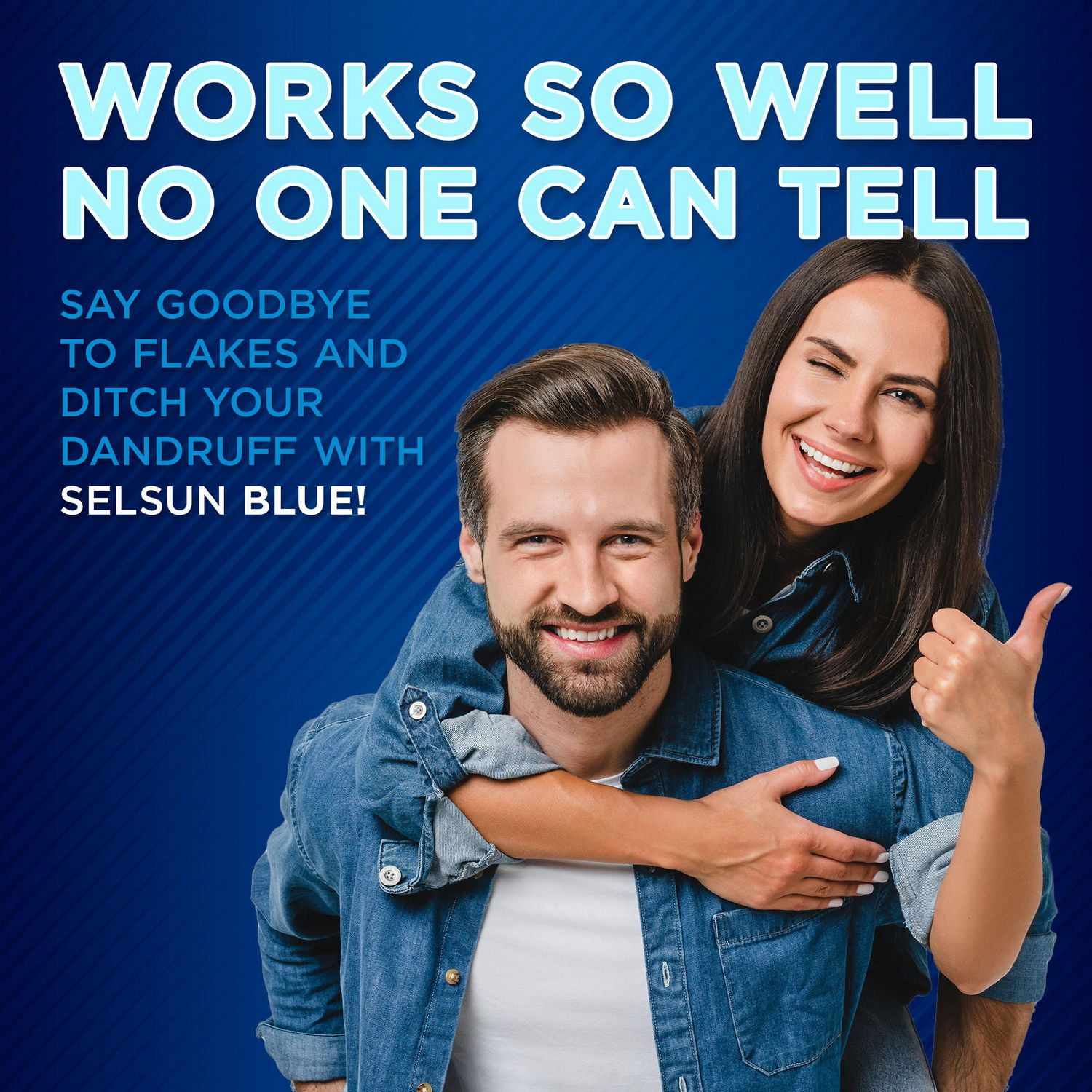 Selsun Blue 2.5% Extra Strength Anti-Dandruff Shampoo, Clinically Proven Selenium Sulfide, Dandruff Treatment, Seborrhea and Tinea Versicolor, Vitamin B3 to Promote Healthy Looking Hair, 250mL, 250mL