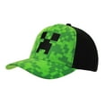thumbnail image 2 of Minecraft Creeper Snapback Hat, 2 of 7