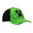 thumbnail image 3 of Minecraft Creeper Snapback Hat, 3 of 7