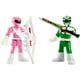 Figurines Armure de combat Power Rangers Imaginext de Fisher-Price - Ranger vert et Ranger rose – image 5 sur 9