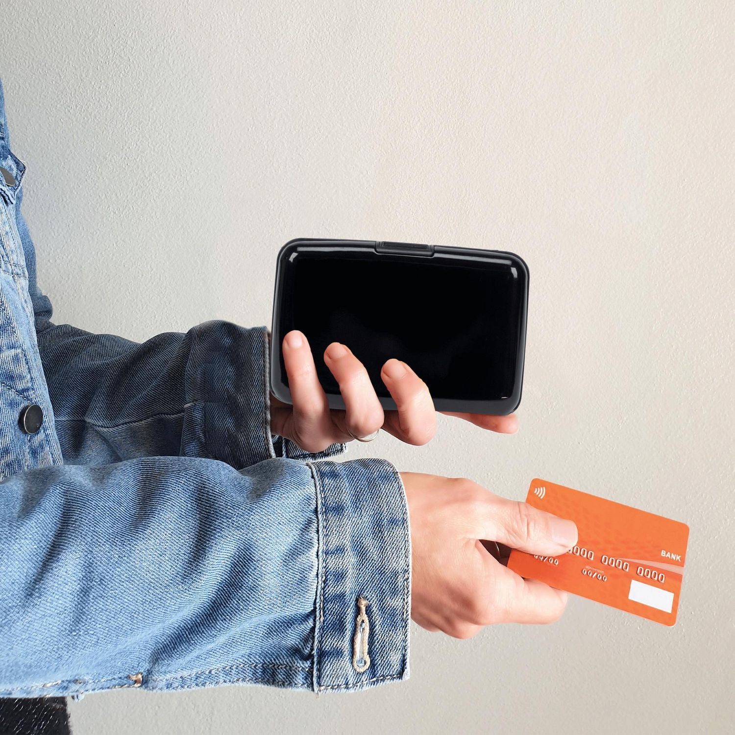 Time And Tru Card Wallet, card wallet.