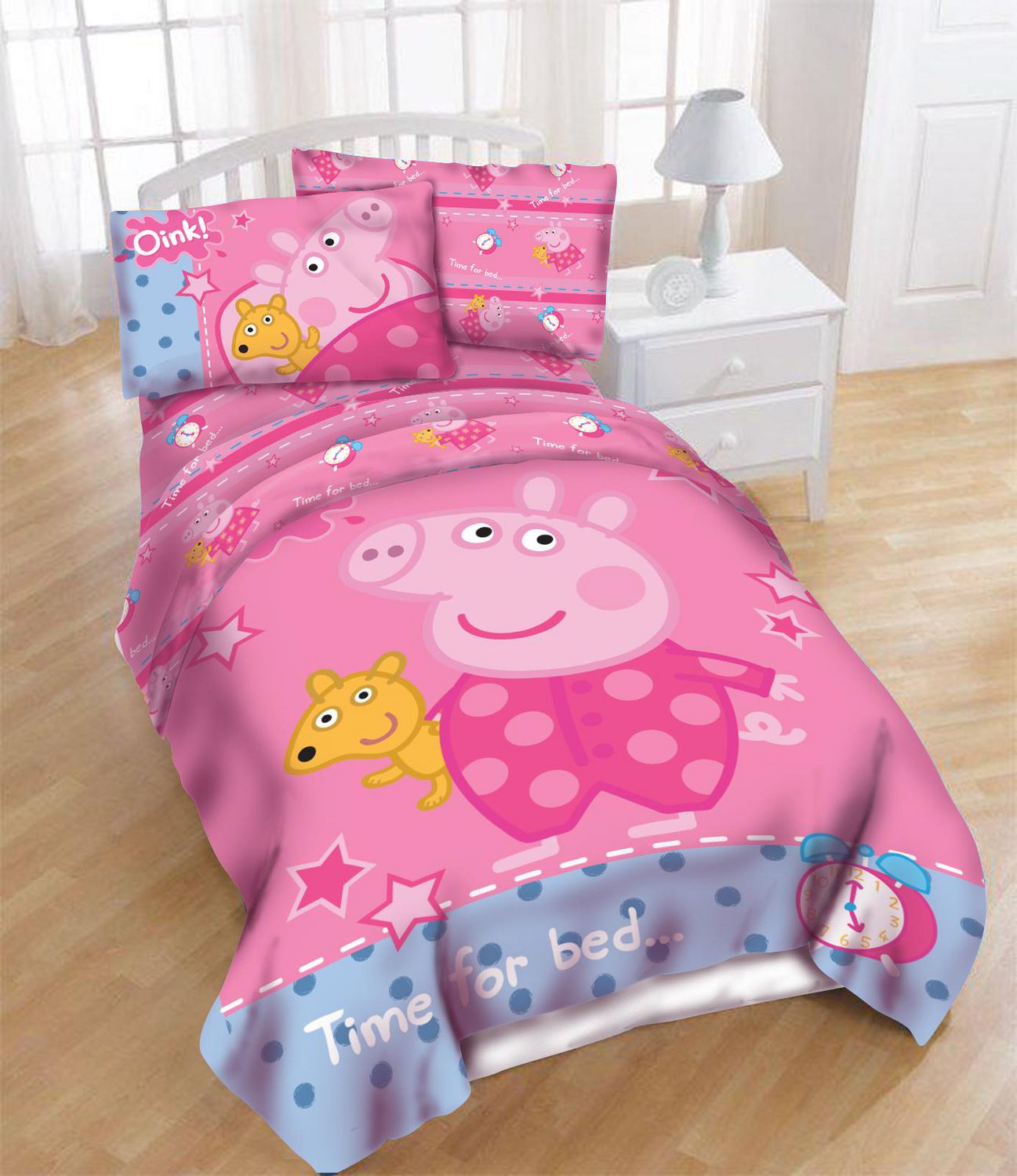 Peppa Pig Time For Bed Reversible Comforter Walmart Canada