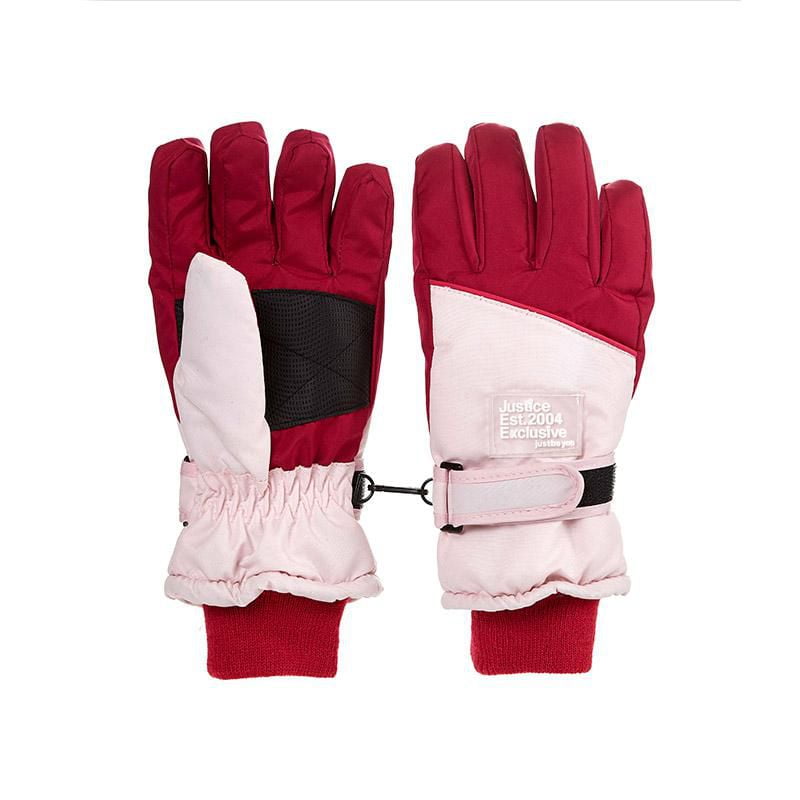 Gants de ski en nylon de marque Justice™