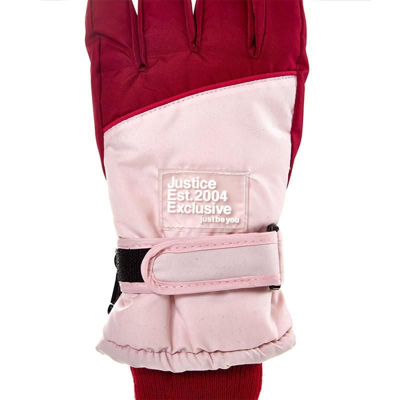 Gants de ski en nylon de marque Justice™