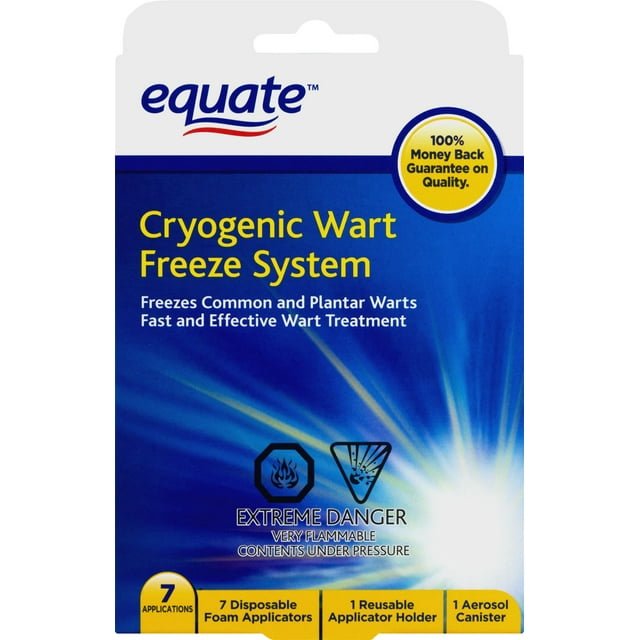 Equate Cryogenic Wart Freeze System, 7 Count, Wart Remover
