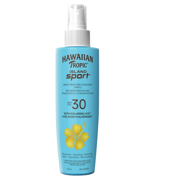 Hawaiian Tropic® Island Sport® Sunscreen Spritz SPF 30, 153 mL
