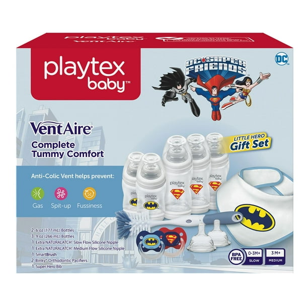Playtex Baby VentAire® Little HERO Bottle Feeding Gift Set 