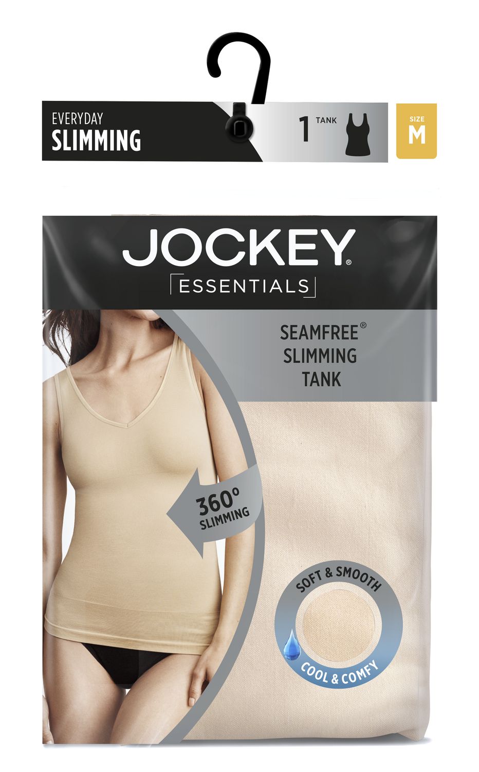 Jockey Essentials Women's Shapewear Tank, Slimming Tank 