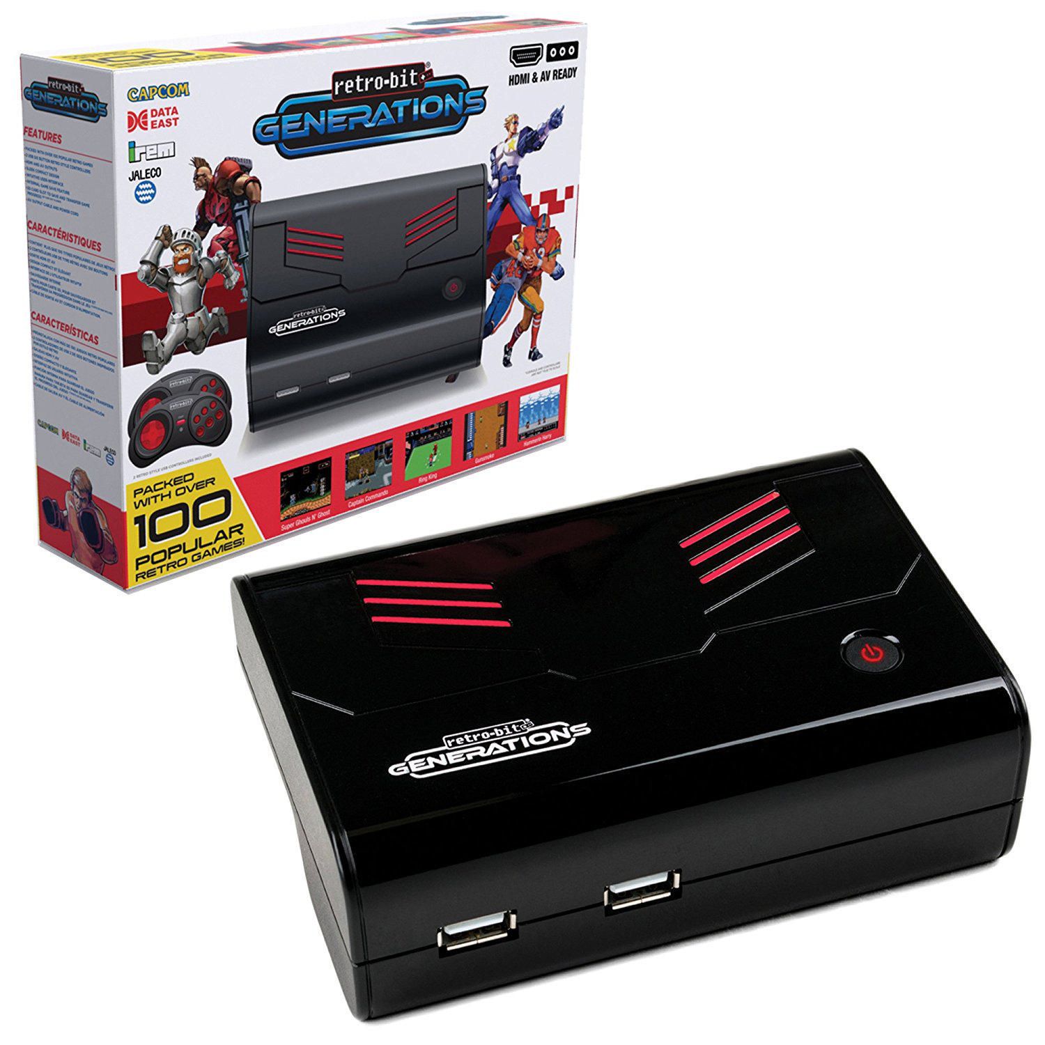 retro gaming system with preloaded games