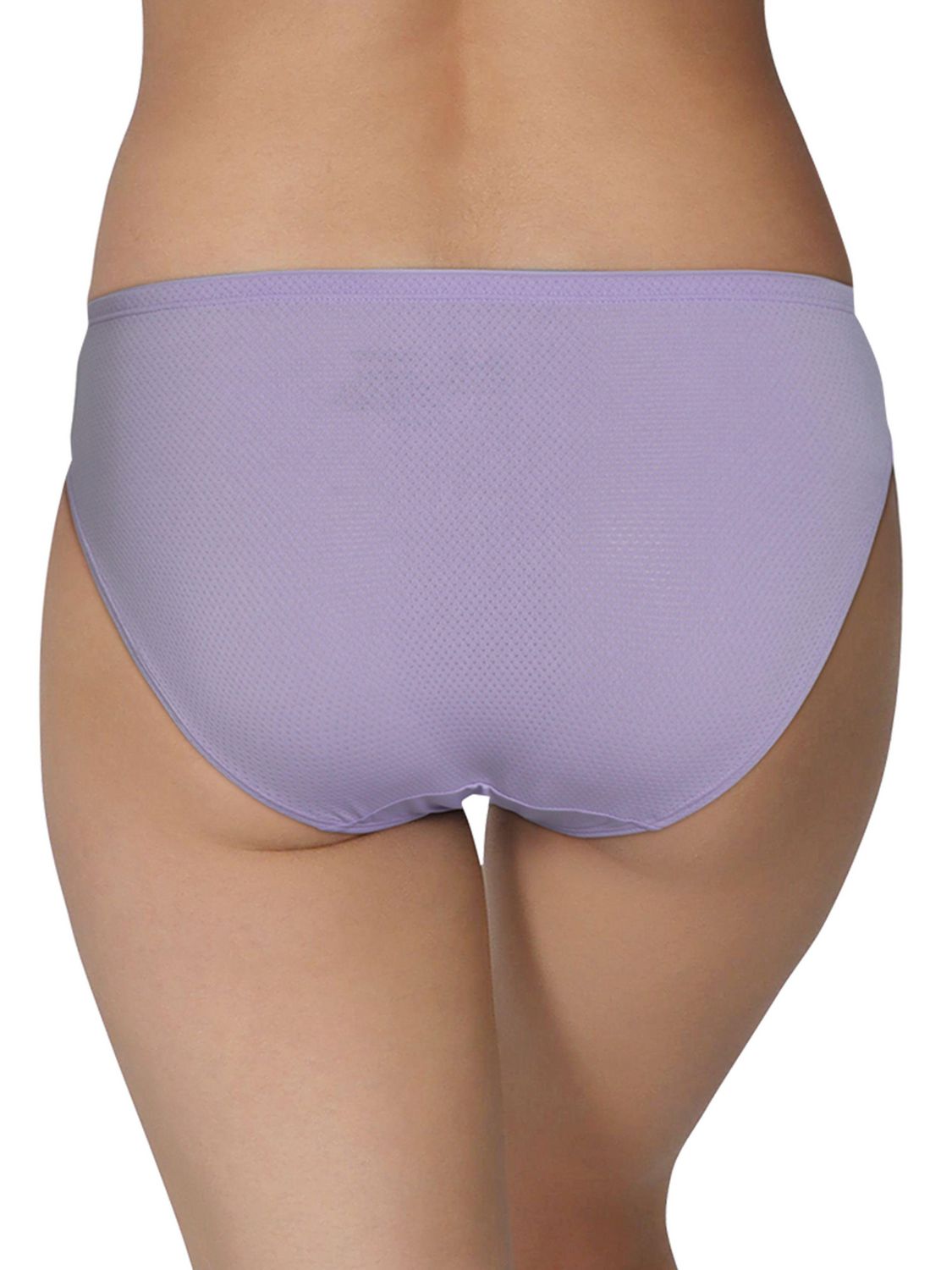 Fruit of the Loom 4-pack Signature Breathable Micro-Mesh Hi-cut Panties  (Lilac)