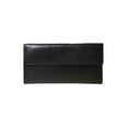 thumbnail image 1 of Ashlin Leather Rfid Blocking Ladies' Slim Clutch Wallet, 1 of 2