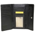 thumbnail image 2 of Ashlin Leather Rfid Blocking Ladies' Slim Clutch Wallet, 2 of 2