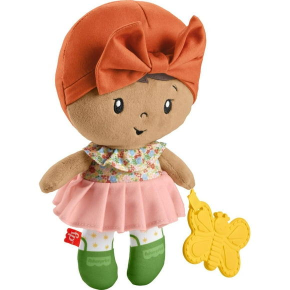 Fisher-Price Ma Première Poupée Cline avec papillon à mordiller