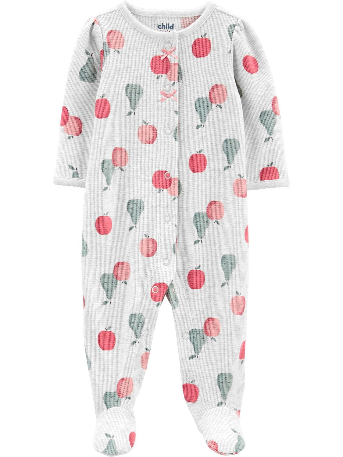 'Child of Mine made by Carter's Infant Girls' Sleep N Play Outfit - Pears