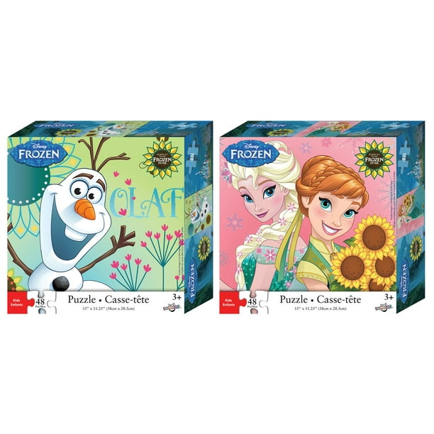 Disney Casse-tête La Reine des neiges Fête Givrée, 48 morceaux