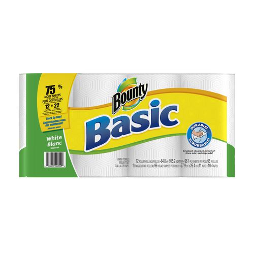 Bounty Basic Paper Towels Walmart Canada