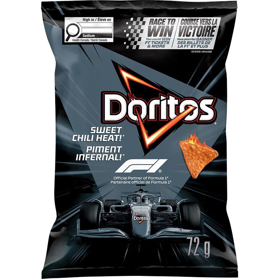 Chips tortilla Doritos Piment Infernal 72g