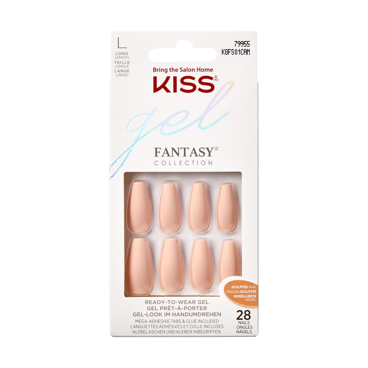 Kiss Gel Fantasy Nails - 4 the Cause | Walmart Canada