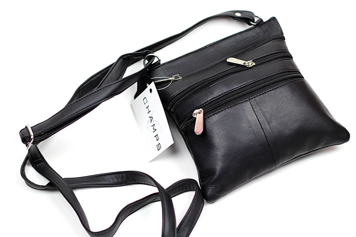 Zipper sling bag sale