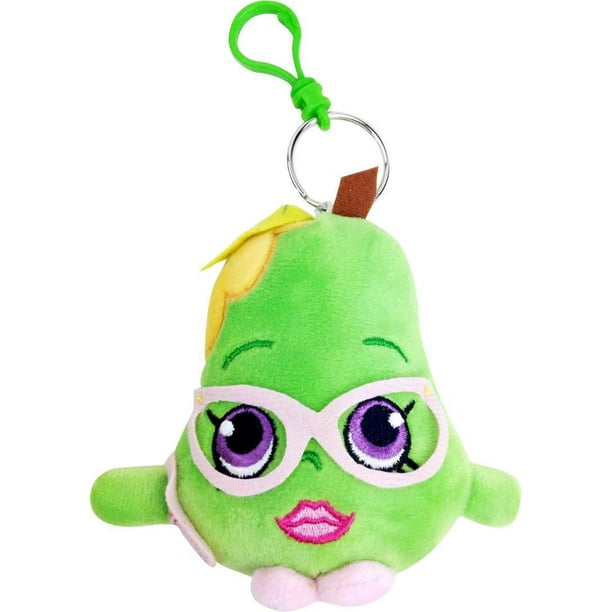 Shopkins 4.5" Posh Pear Plush Keychain Walmart.ca