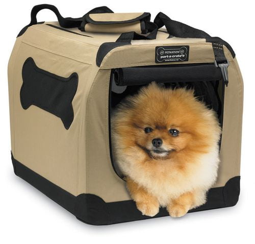 Electronic dog clearance crate