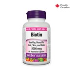 Webber Naturals® Biotin 5,000 Mcg
