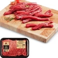 thumbnail image 1 of Stir Fry Beef Strips, Your Fresh Market, Stir Fry Strips, AAA Angus Beef, 0.28 - 0.58 KG, 1 of 4