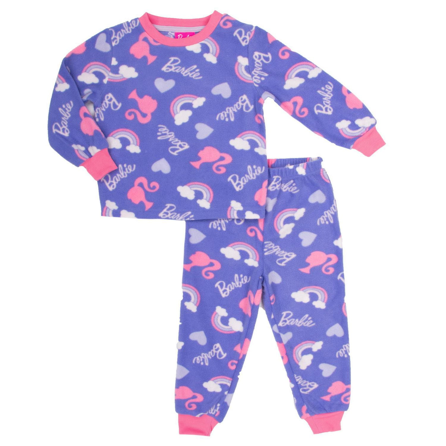 Barbie Girl's 2 Piece Pj Set | Walmart Canada