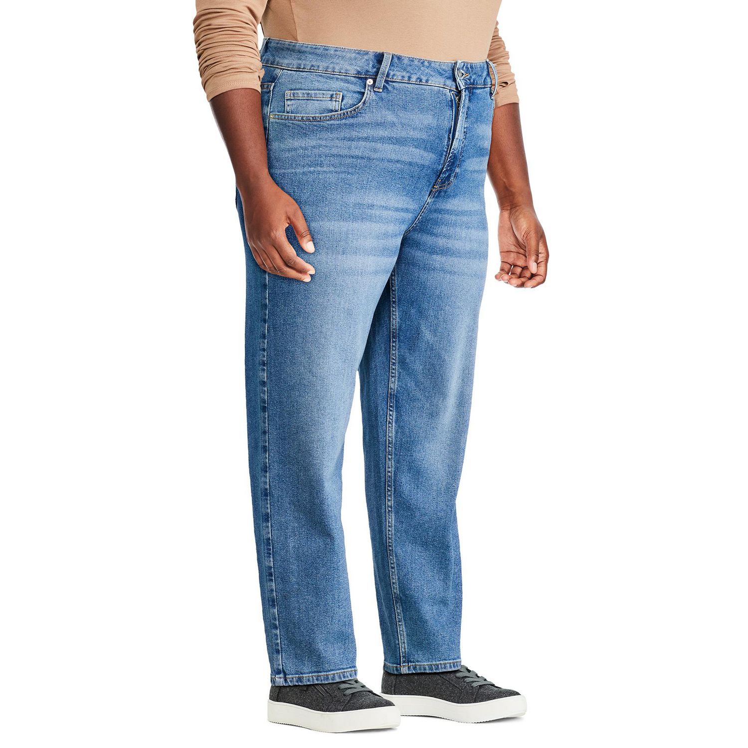 Pantalon jambe droite George Plus pour femmes Walmart.ca