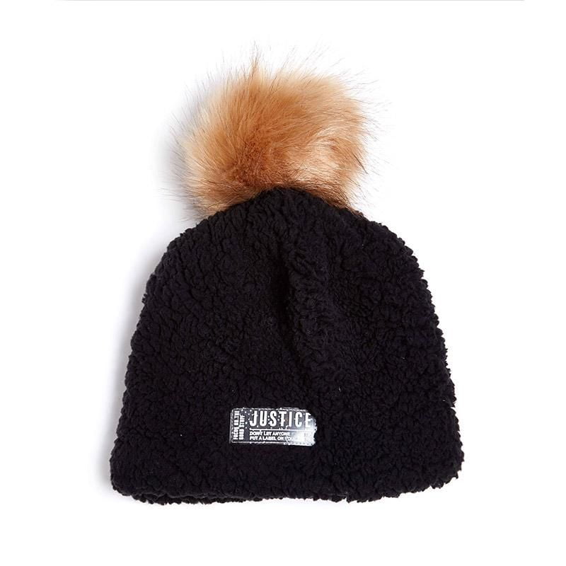 Ensemble 2 pièces de chapeau en sherpa de marque Justice™ avec gants assortis