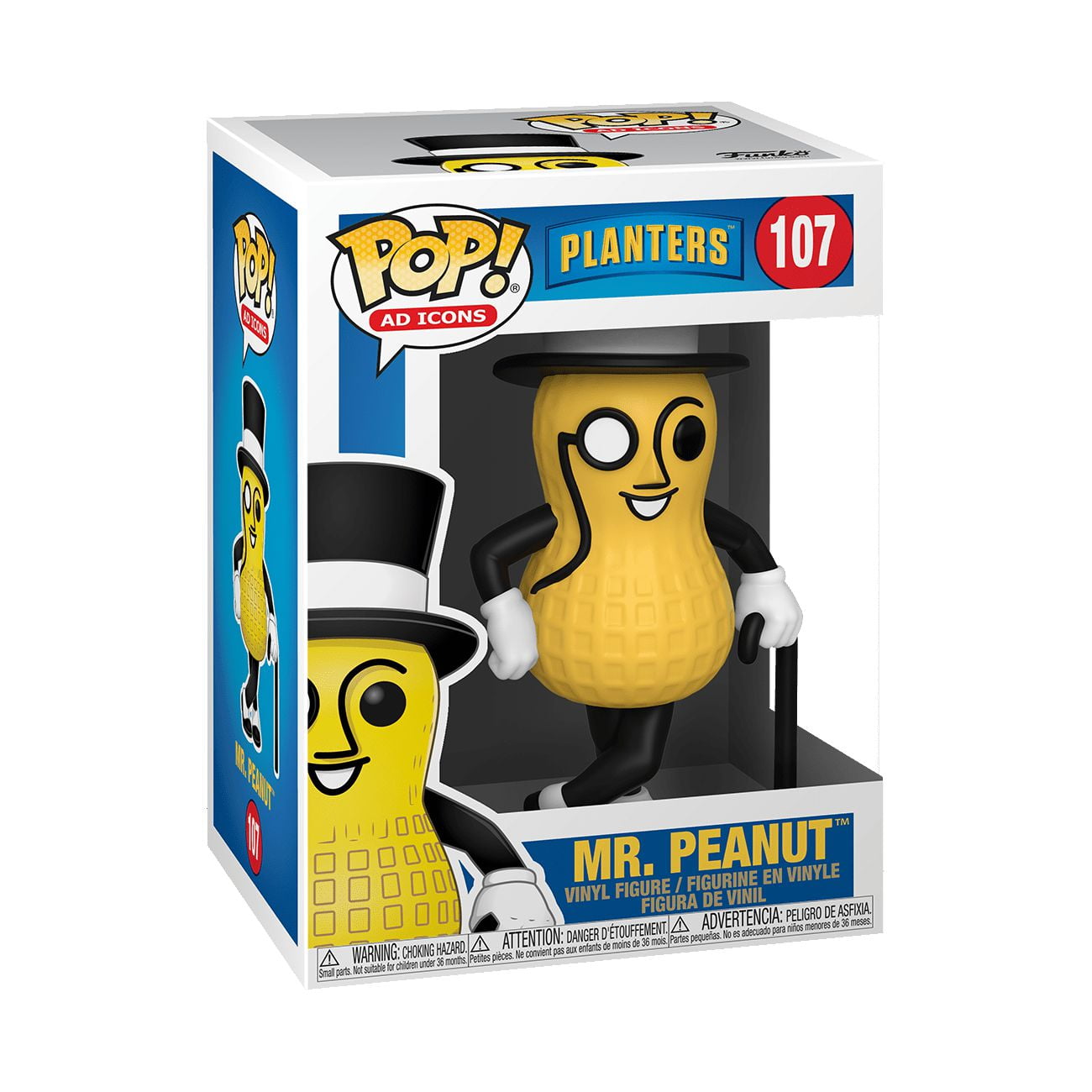 Funko POP! Ad Icons - Mr. Peanut Vinyl Figure 