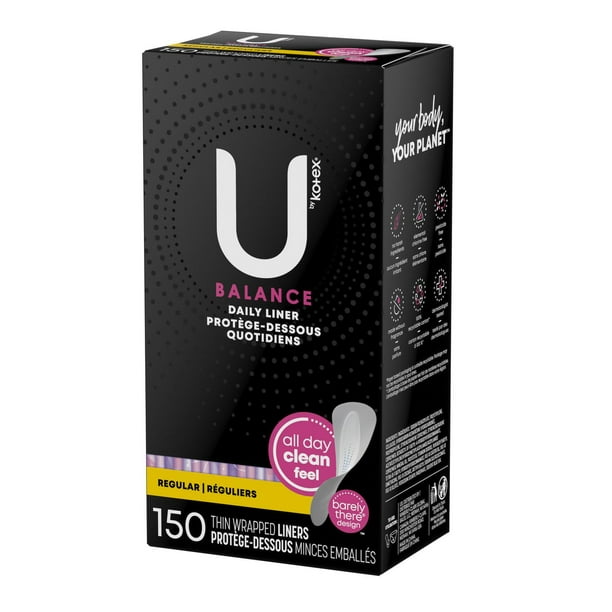 U by Kotex Lightdays Extra Coverage Liners, 40 ct - Foods Co.