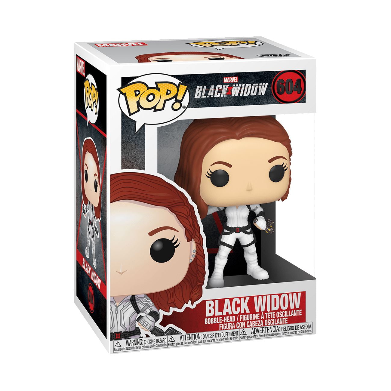 black widow bobble head