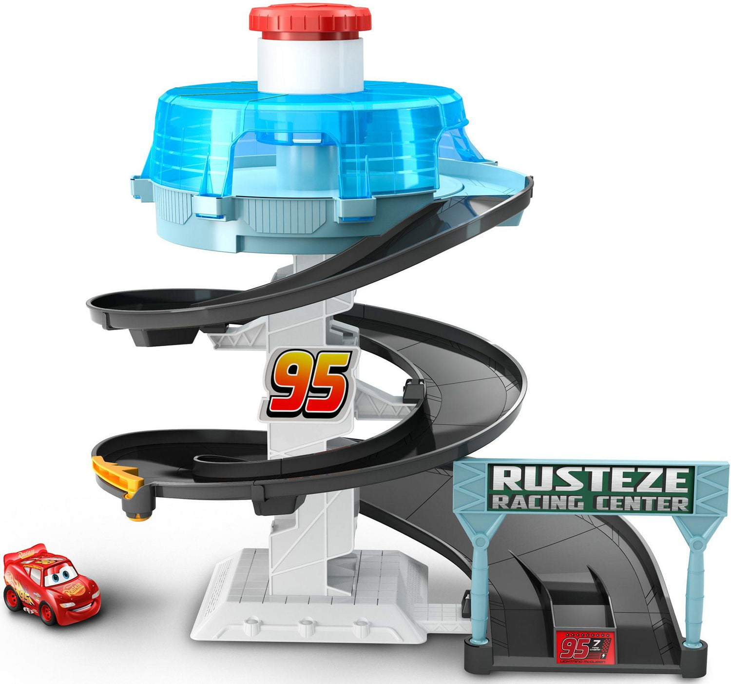 Disney Pixar Cars Mini Racers Rust eze Spinning Raceway Walmart