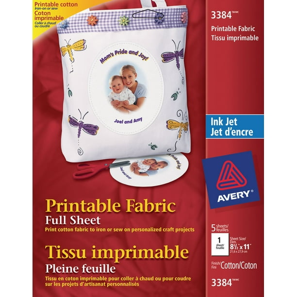 Avery® Printable Fabric - Walmart.ca