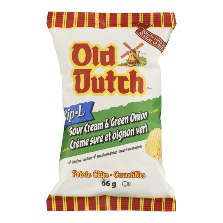 Old Dutch RipL Sour Cream & Green Onion Walmart Canada