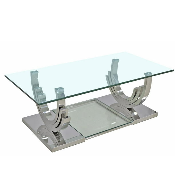 Canadian Crescent Coffee Table Silver Walmart.ca