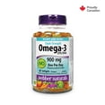 thumbnail image 1 of Webber Naturals®  Triple Strength Omega-3, 900 mg, 80 Clear Enteric Softgels, 1 of 10