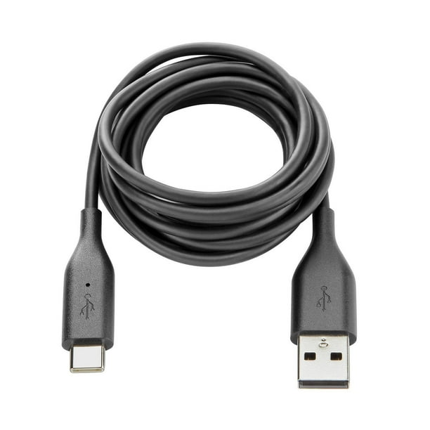 Câble de charge et de synchronisation haute vitesse USB-C vers USB-A 2.0  de 1,8 m (Noir) ONN ™