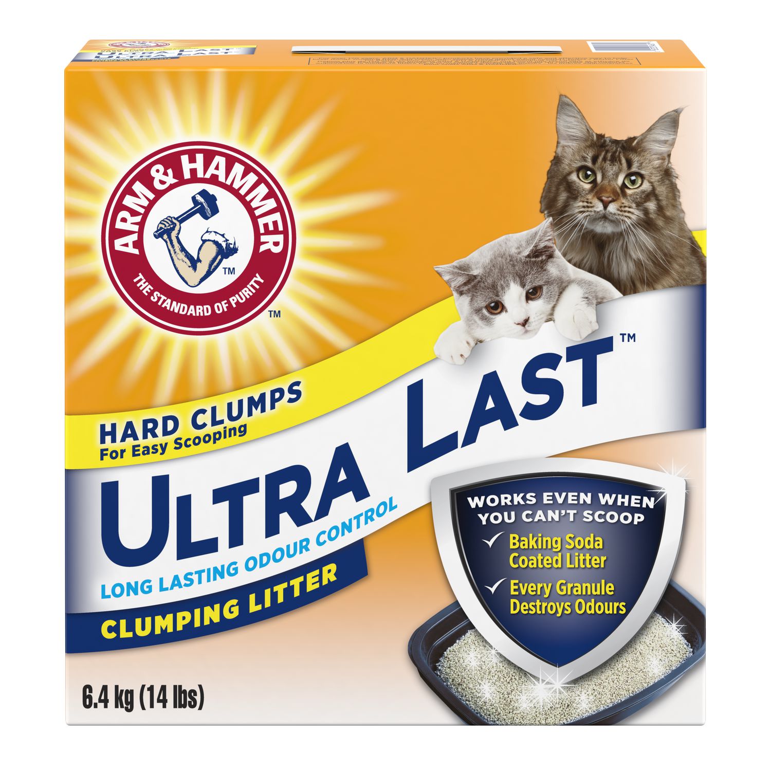 Arm & HAMMER® Ultra Last™ CAT Litter 6.4 Kg Walmart Canada