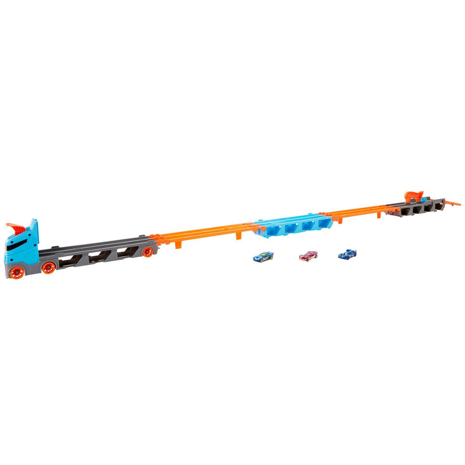 Hot Wheels Speedway Hauler Storage Carrier with 3 1:64 Scale Cars