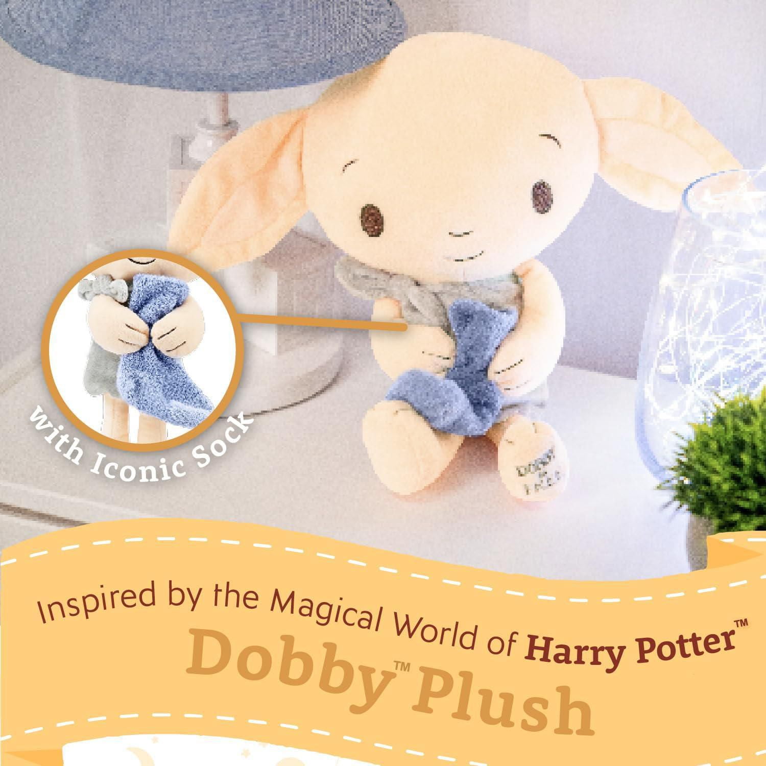 Kids Preferred Harry Potter Dobby Plush Stuffed Animal The Lovable House Elf Holding His Iconic Sock for Babies Toddlers and Kids 15 inches 1 Count Walmart