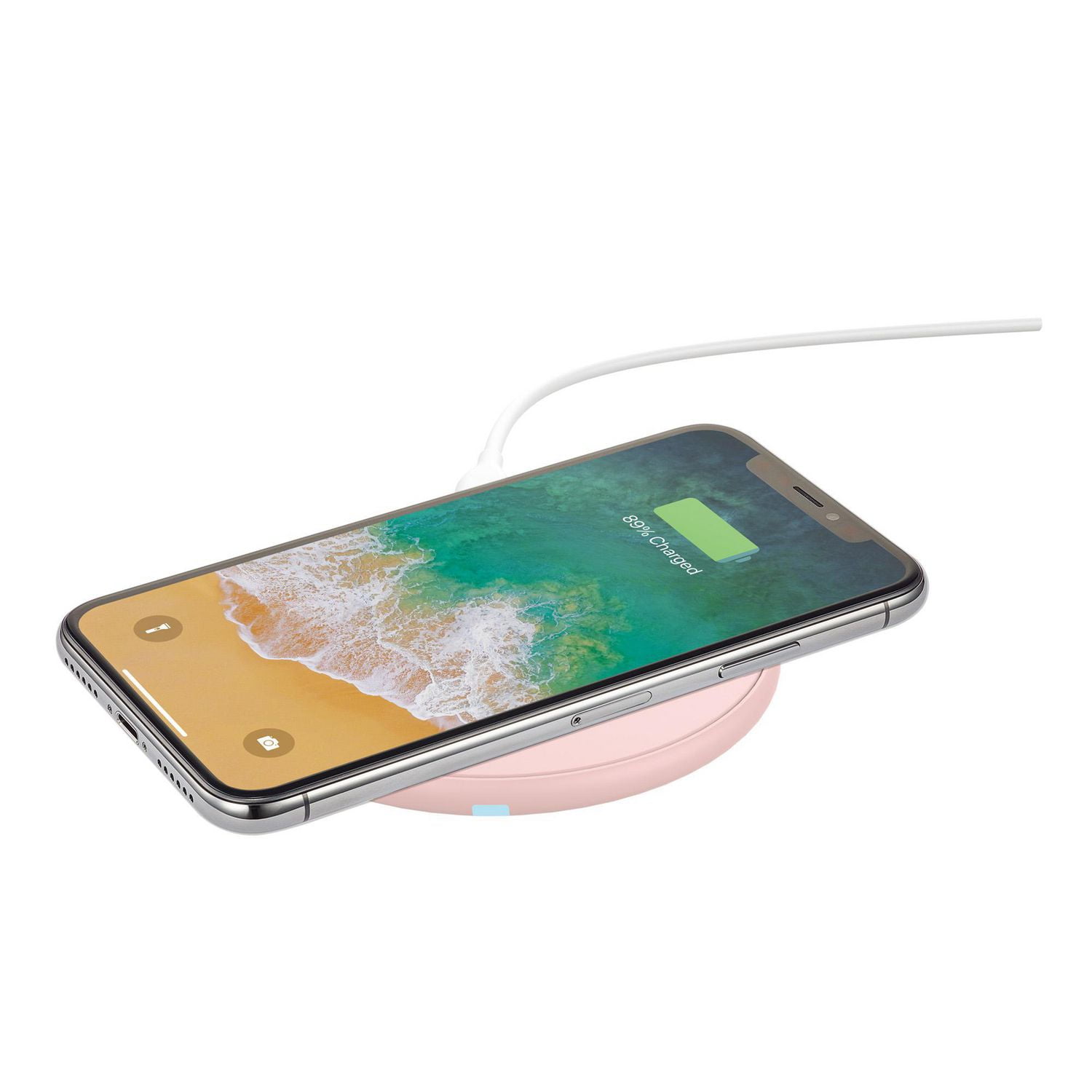 ONN ™ MicroUSB 5 W Qi Wireless Charging Pad Walmart Canada