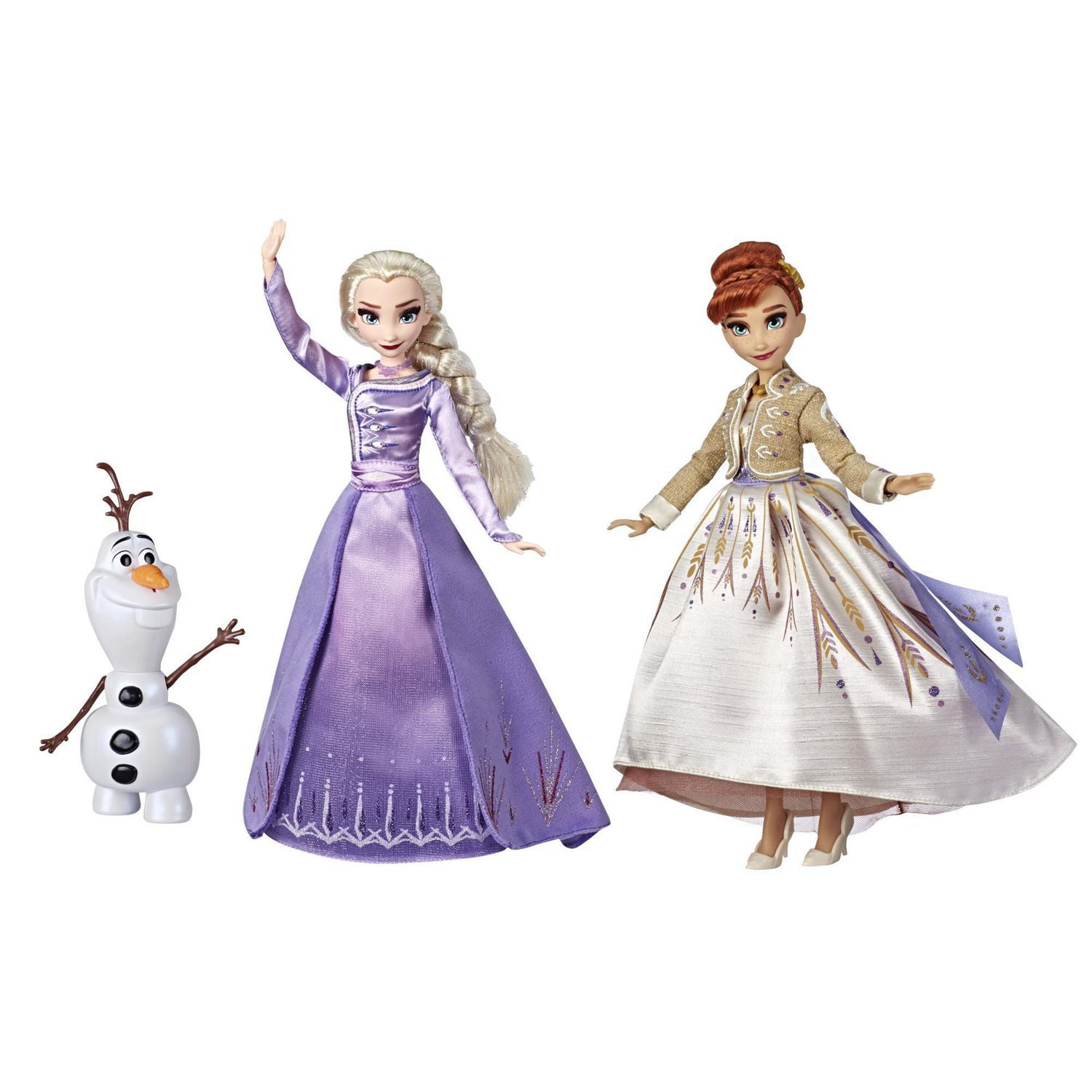 Disney Frozen Elsa, Anna & Olaf Fashion Doll Set 