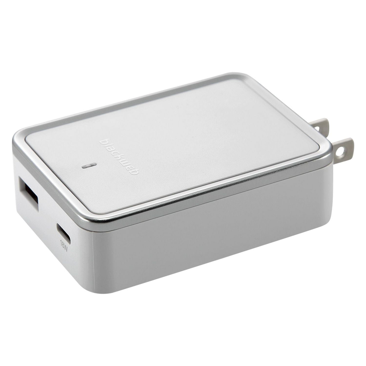 blackweb ™ Fast Charge Power Delivery Dual Port Wall Charger (White