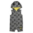 thumbnail image 1 of Warner Brothers Batman barboteuse avec capuchon pour garçons, 1 of 1